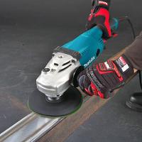 Lixadeira Angular Eletrônica 180mm 2200W 6600 RPM com Chave Punho Disco Plástico SA7021 220V Makita - 10