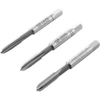 Macho Manual Aço Rápido Nº 8 5/32'' Unc Jogo c/ 3 pçs Vonder - 1