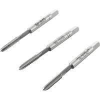 Macho Manual Aço Rápido Nº 6 3/64'' Unc Jogo c/ 3 pçs Vonder - 3