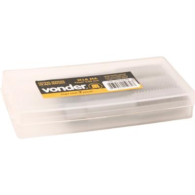 Macho manual aço rápido m8,00x1,25 2 peças din 352 - Vonder