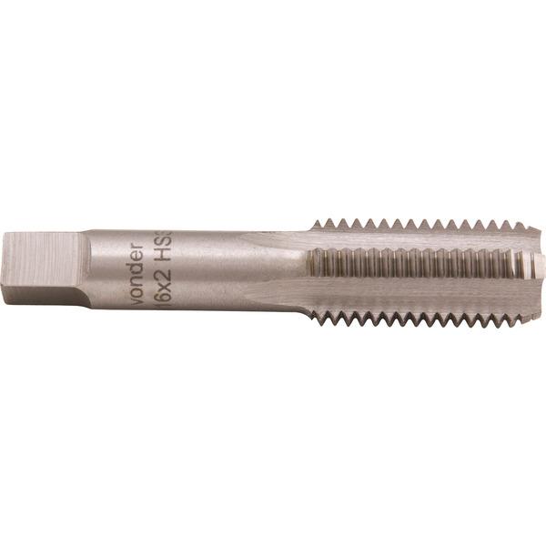 Macho manual aço rápido m6,00x1,00 3 peças din 352 Vonder - 3