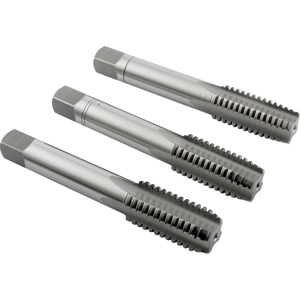 Macho Manual Aço Rápido 5/8'' Bsw Jogo 3 peças Vonder Plus - 4