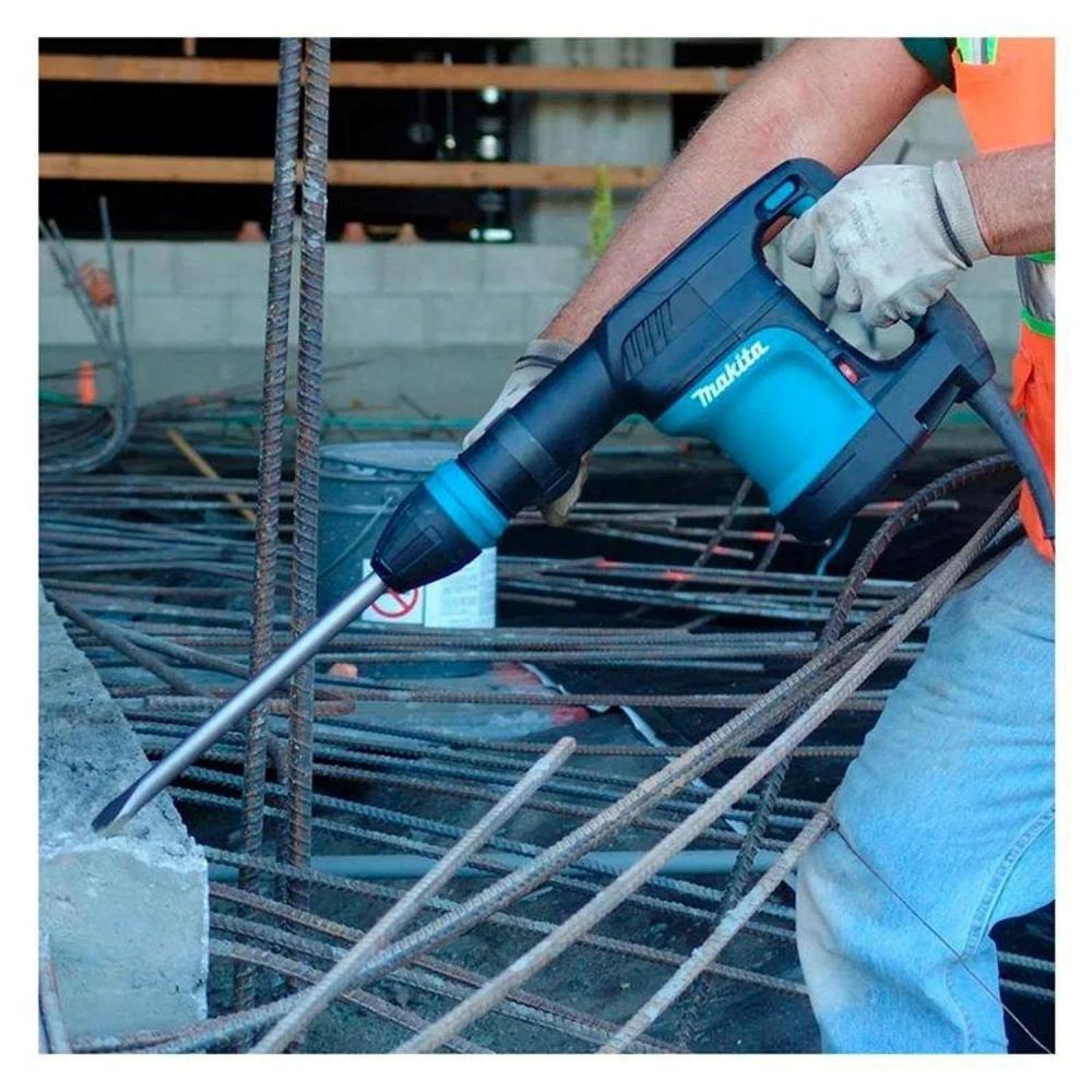 Martelo Rompedor Sds Max 1100W 2650 IPM com Punho Lateral Graxa e Maleta HM0870C 220V Makita - 8