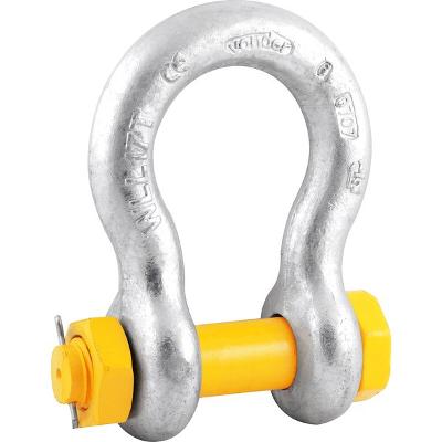 Manilha Para Cabo De Aço 1.1/2  Curva Uso Industrial Galvani