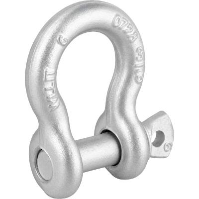 Manilha p/ cabo de aço 3/8" curva pesado galv Vonder Plus