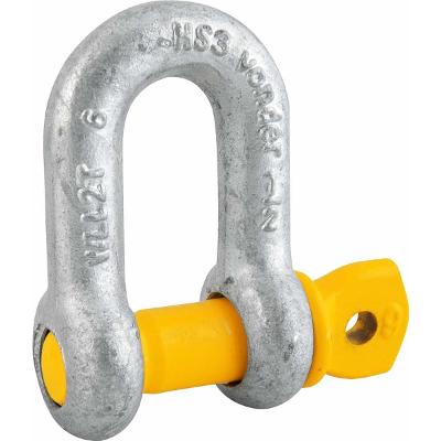 Manilha p/ cabo de aço 1/2" reta pesado galv Vonder Plus