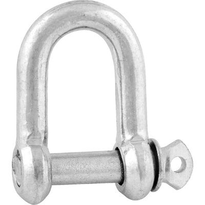 Manilha p/ cabo aço 3/16" reta leve galv c/ 2 pç cart Vonder