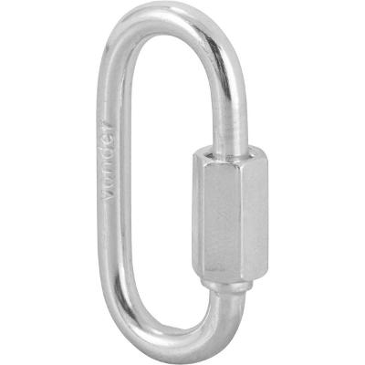 Mosquetão com rosca 1/2" leve galvanizado - Vonder