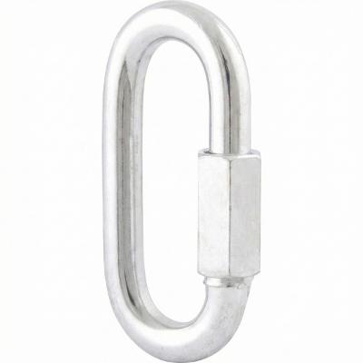 Mosquetão c/ rosca 1/8" leve galv c/ 2 peças cartela Vonder