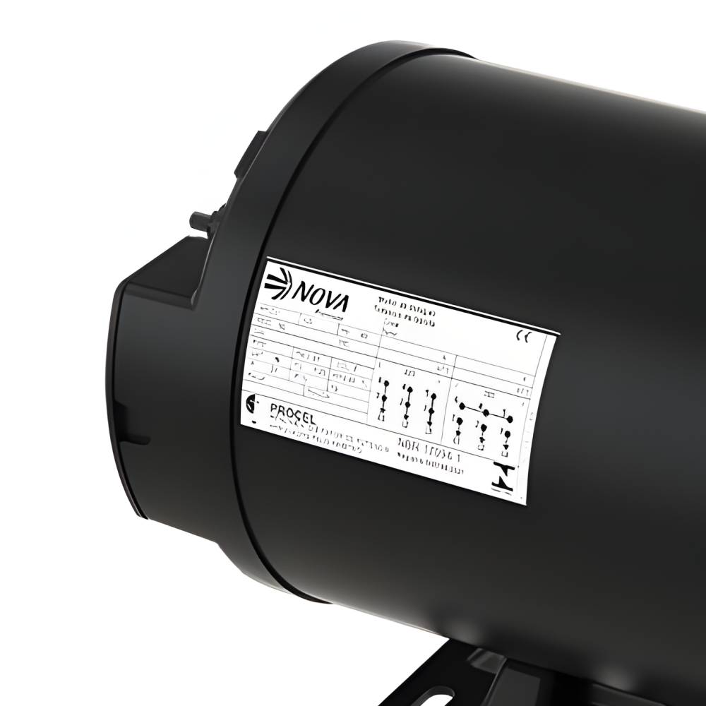 Motor Trifásico Para Aplicações Diversas 1CV 2 Polos 220/380V IP-21 Nova M821810B00 - 3