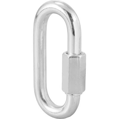 Mosquetão com rosca 3/8" leve galvanizado - Vonder