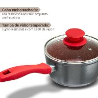 Panela Com Revestimento de Cerâmica Redstone Definitive PPH160APR Philco 1,4L Cabo Emborrachado