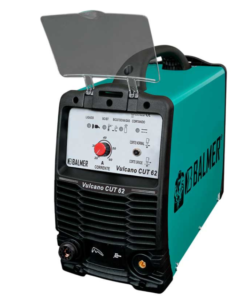 Máquina Inversora Plasma Vulcano Cut 62 - 220V Trif C/Tocha - 1