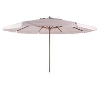 Ombrellone Central Positano em Madeira 4 metros Bege Bel - 1