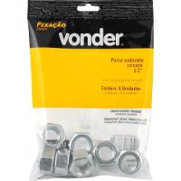 Porca Sextavada de 1/2'' Rosca Unc Cartela c/ 6 peças Vonder - 4