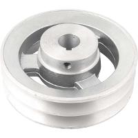 Polia Alumínio 2 Canais Perfil A 120mm com Furo 3/4" Vonder - 5