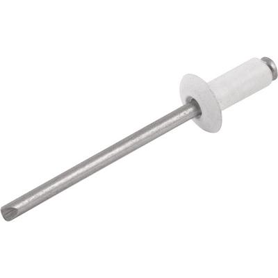 Rebite Alumínio Branco 4,0x10mm 410 com 1000 peças - Vonder