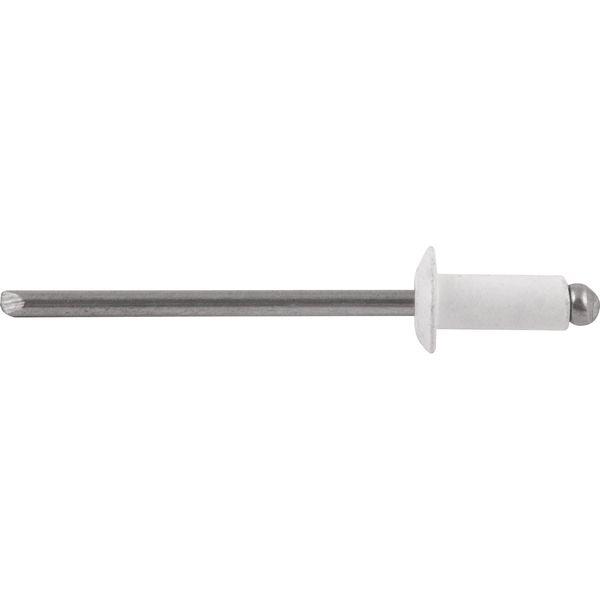 Rebite Alumínio Branco 4,0x12mm 412 com 1000 peças Vonder - 3