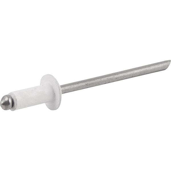 Rebite Alumínio Branco 3,2x16mm 316 com 1000 peças - Vonder - 2