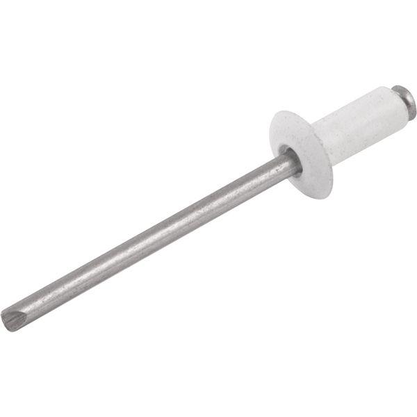 Rebite Alumínio Branco 3,2x12mm 312 com 1000 peças Vonder - 3