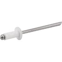 Rebite Alumínio Branco 3,2x12mm 312 com 1000 peças Vonder - 1