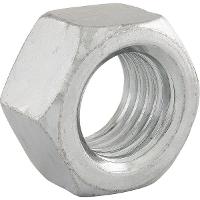 Porca sextavado 3/8 nc zincado pacote com 100 Vonder - 1