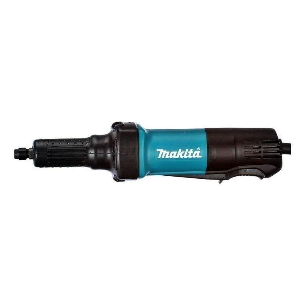 Retificadeira 6mm 1/4'' 400W 25000 RPM Pinça 6mm Industrial Metal com Chaves GD0600 220V Makita - 2