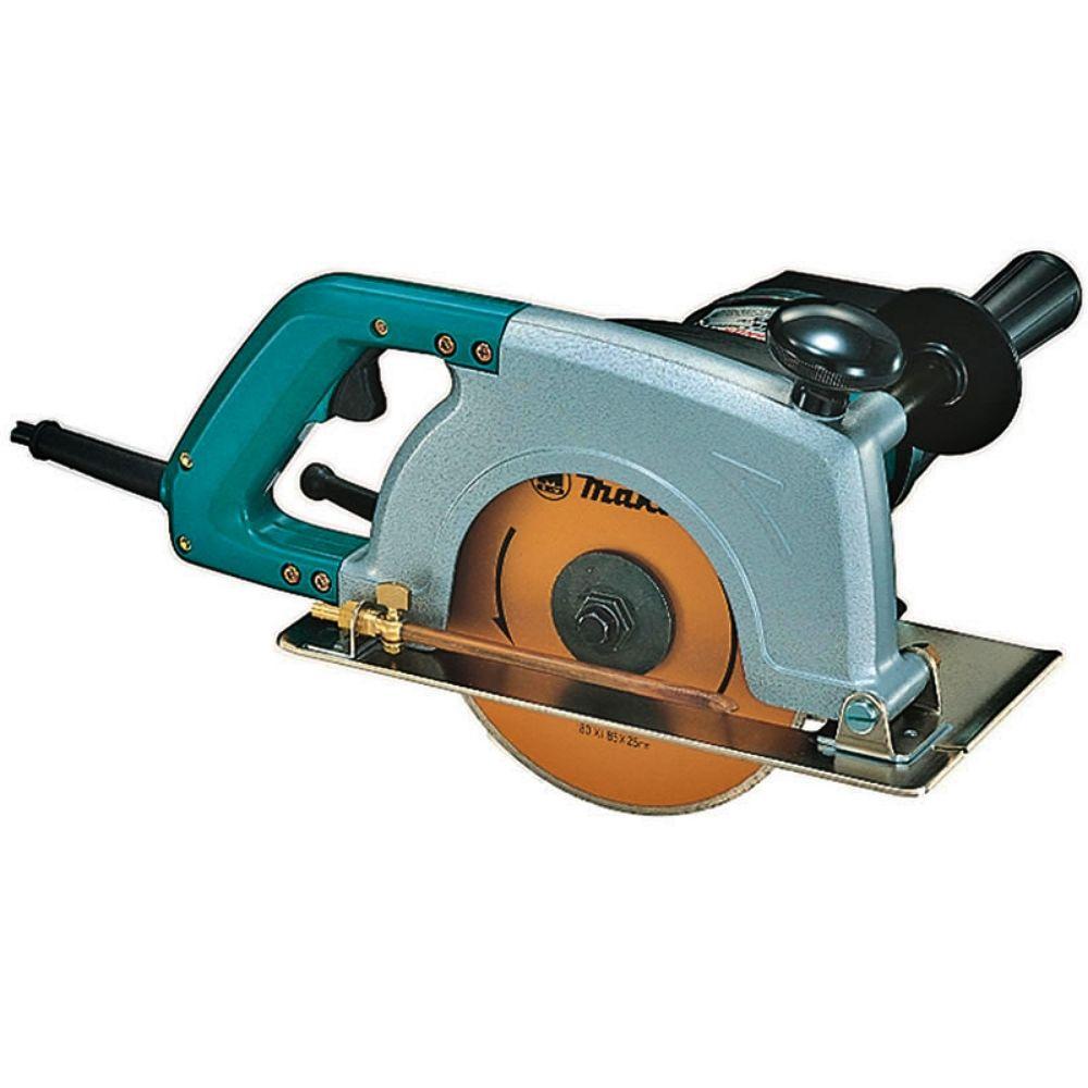 Serra Mármore 180mm 7-1/8'' 1400W 5000RPM Industrial com Rebolo Mangueira Punho  4107R 220V Makita - 2