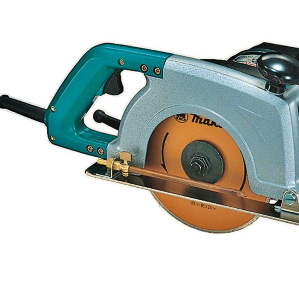 Serra Mármore 180mm 7-1/8'' 1400W 5000RPM Industrial com Rebolo Mangueira Punho  4107R 220V Makita - 3
