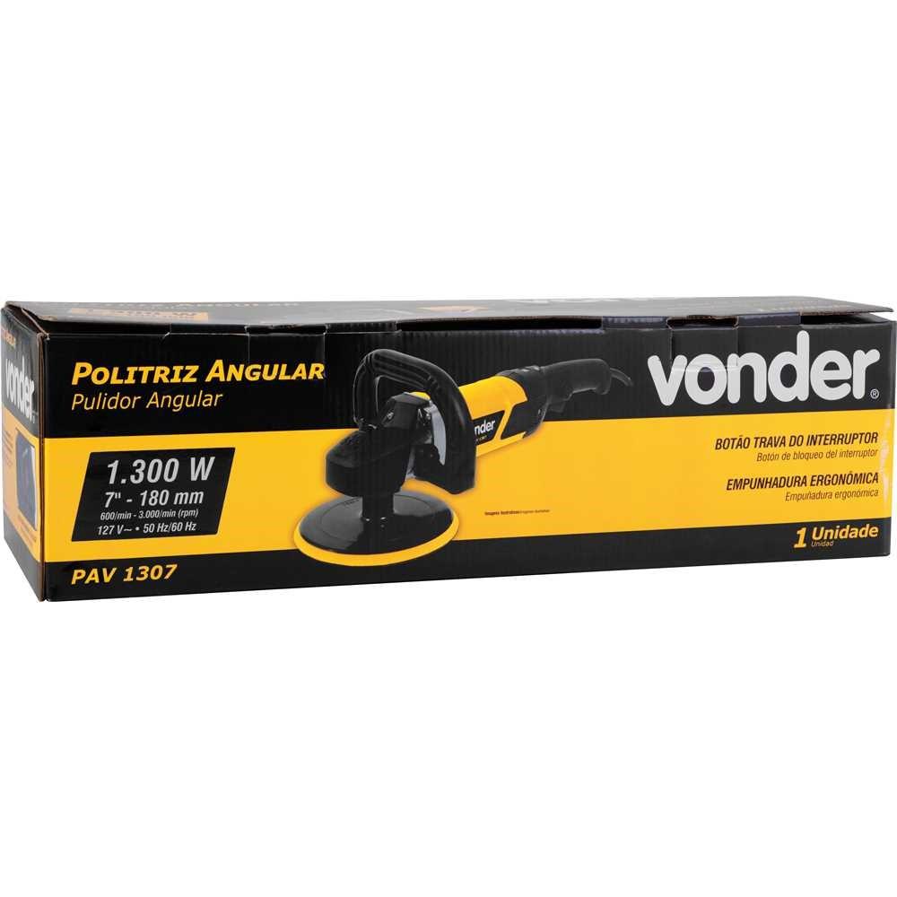 Politriz Angular 7'' PAV1307 127V Vonder - 3