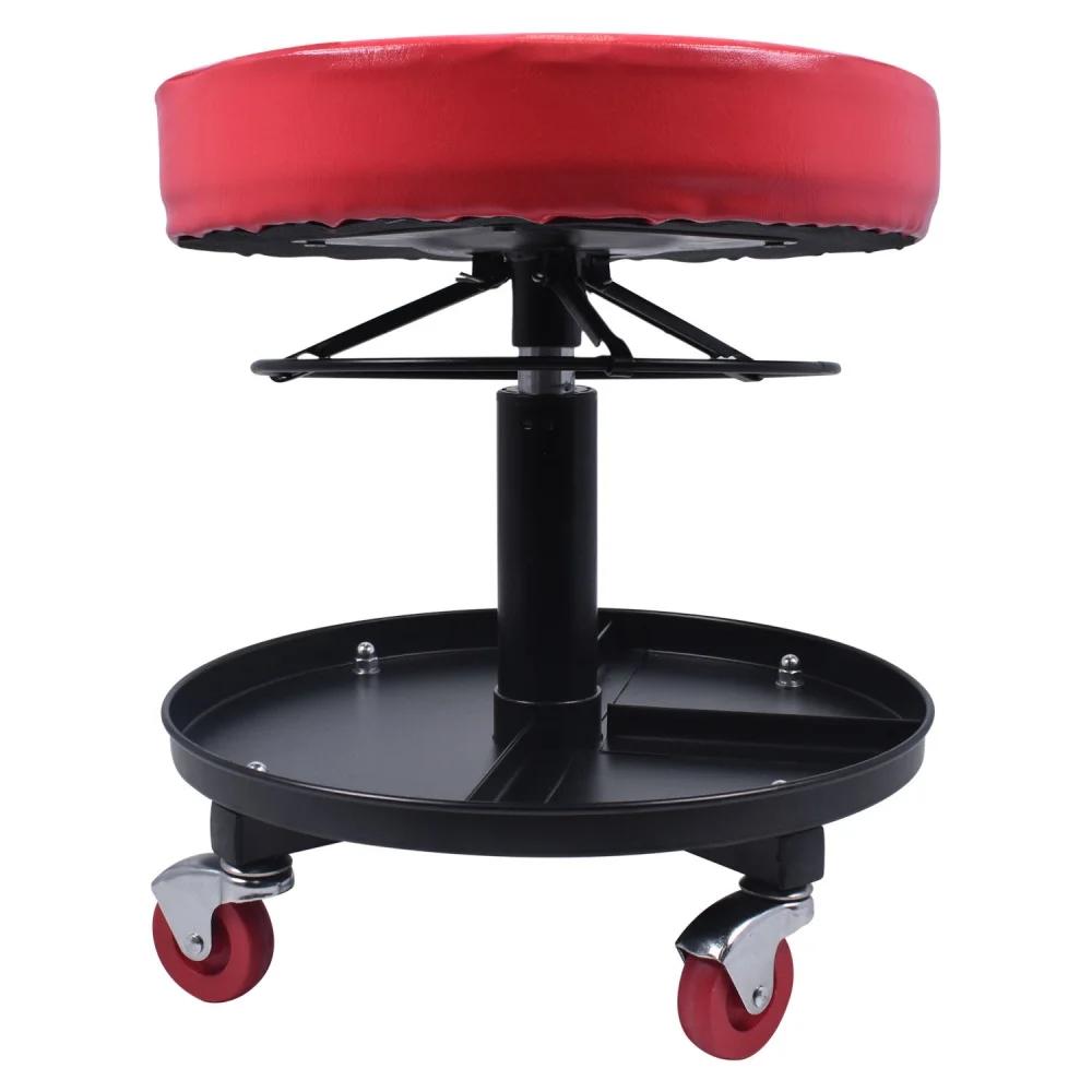 Banqueta Para Mecânico Giratória Regulável 100Kg Worker - 2