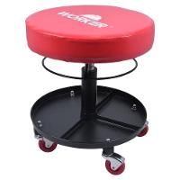 Banqueta Para Mecânico Giratória Regulável 100Kg Worker