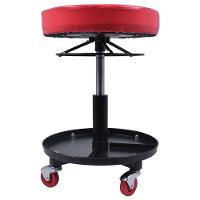 Banqueta Para Mecânico Giratória Regulável 100Kg Worker - 3