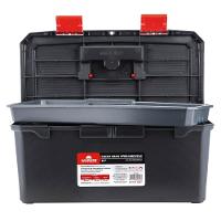 Caixa Plástica Para Ferramentas 19'' Com Bandeja Worker - 2