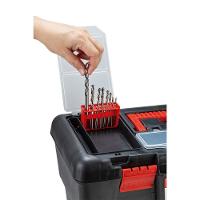 Caixa Plástica Para Ferramentas 19'' Com Bandeja Worker - 3