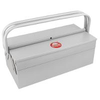 Caixa Metálica Para Ferramentas Sanfonada 50X20X16Cm 3 Gavetas Worker - 3