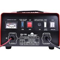 Carregador De Bateria 50/90Ah 12/24V 127V CB13S Worker - 3