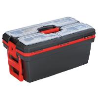 Caixa Plástica Para Ferramentas 24'' Com Rodas Worker