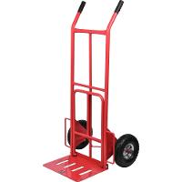 Carrinho Para Carga 250Kg Metálico Base Articulada Pneu Câmara Worker - 5