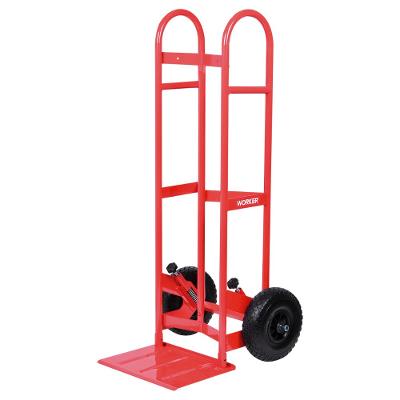 Carrinho Para Carga 250Kg Metálico Pneu Maciça Transp. Fácil Worker