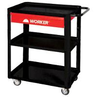 Carro Para Ferramentas Desmontável Com 3 Bandejas e 1 Gaveta Worker - 2