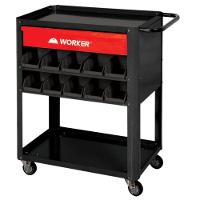 Carro Para Ferramentas Desmontável Com 2 Bandejas e 1 Gaveta Worker - 1
