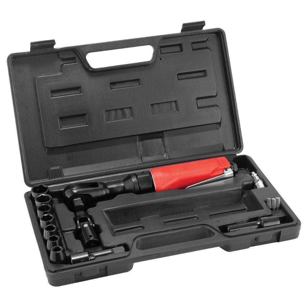 Chave Catraca Pneumática 1/2'' Com 17Pcs Worker - 1