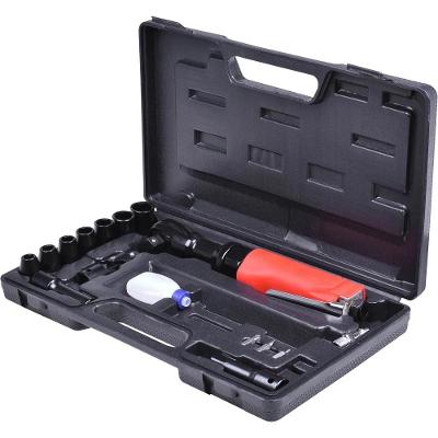 Chave Catraca Pneumática 1/2'' Com 17Pcs Worker