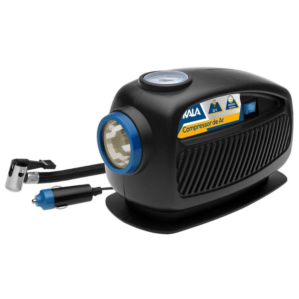 Compressor De Ar Automotivo 35W 12V 3 Em 1 Lanterna Kala - 1