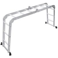 Escada Alumínio Multifunção 3x4 12 Degraus 8 Em 1 Worker - 1