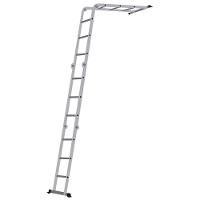 Escada Alumínio Multifunção 3x4 12 Degraus 8 Em 1 Worker