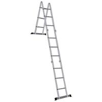 Escada Alumínio Multifunção 3x4 12 Degraus 8 Em 1 Worker - 7