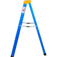 Escada Em Fibra Com 5 Degraus Capacidade 120Kg Worker - 10