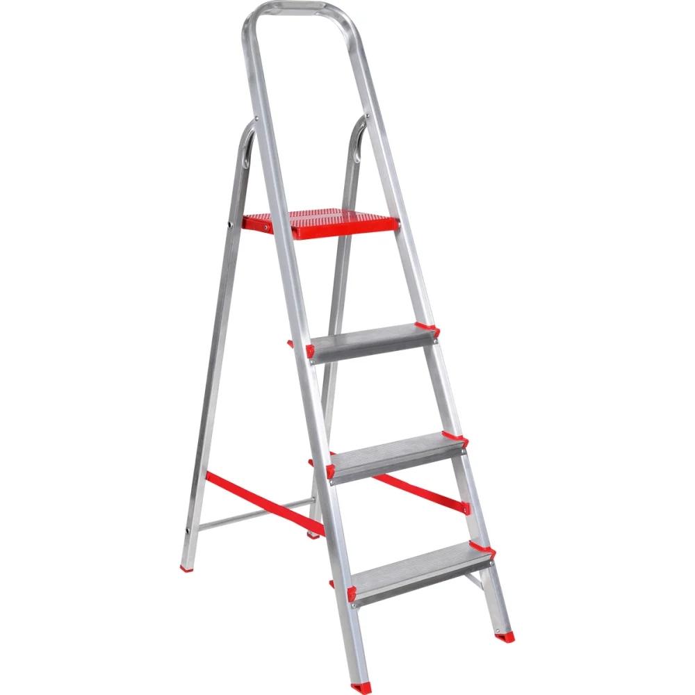Escada doméstica em alumínio 4 degraus Worker - 6